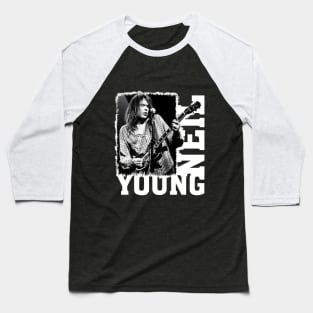 Neil Young Crazy Horse Baseball T-Shirt